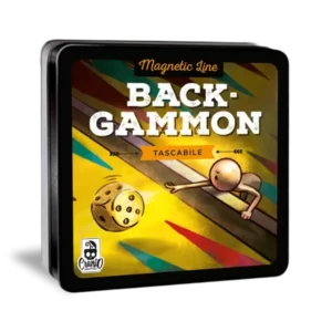 Cranio Creations - Magnetic Line, Backgammon - Un Grande Classico In Versione Tascabile E Magnetica