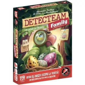 Gioco da Tavolo Serie Detecteam Un Uovo di Troppo Red Glove Family