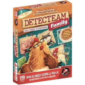 Gioco da Tavolo Serie Detecteam Una Torta Scomparsa Red Glove Family